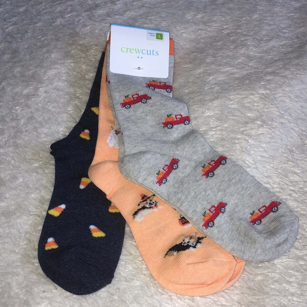 Jcrew Factory Crewcuts 3 pack socks - Picture 2 of 2